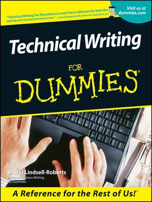 cover image of Technical Writing For Dummies
